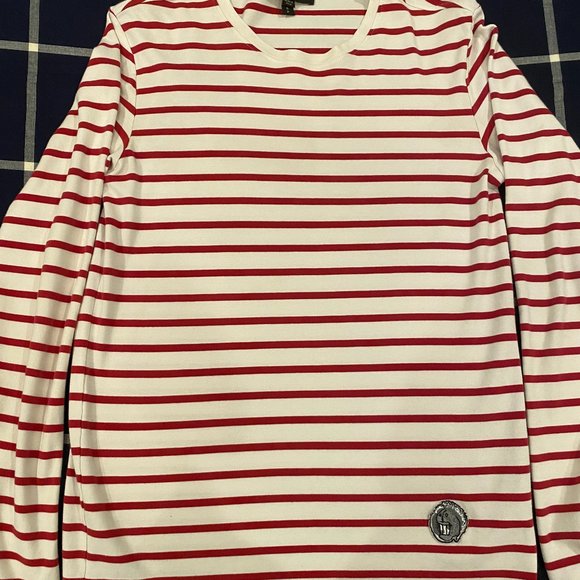 Burberry Long Sleeve ShirtAdult Small, No Stains, Made In Italy, Unique